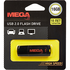 Флешка USB 2.0 16 ГБ ProMega jet (PJ-FD-16GB-Black)
