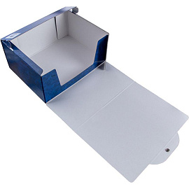 Короб архивный картон Attache на кнопке 250x150x323 мм синий до 1500 листов