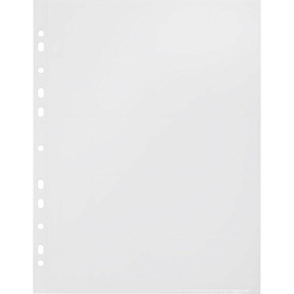 Файл-вкладыш Attache Selection А4+ 105 мкм прозрачный гладкий 10 штук в упаковке