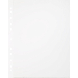 Файл-вкладыш (уголок) Attache А4 180 мкм прозрачный гладкий 10 штук в упаковке