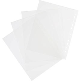 Файл-вкладыш (уголок) Attache А4 180 мкм прозрачный гладкий 10 штук в упаковке