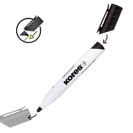 Текстовыделитель Kores розовый (толщина линии 1-5 мм)