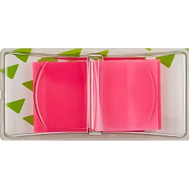 Клейкие закладки Attache Selection пластиковые пурпурные по 50 листов 25x45 мм