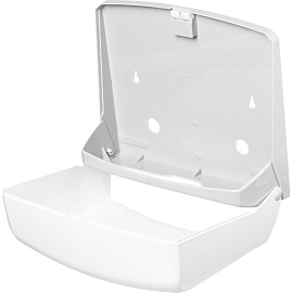 Диспенсер для листовых полотенец Luscan Professional пластиковый белый