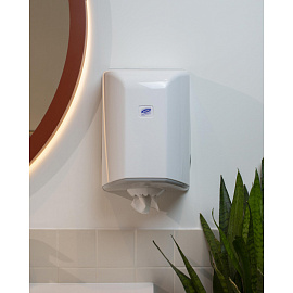 Диспенсер для полотенец рулонный Luscan Professional M2 белый