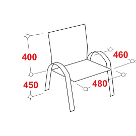 Стул офисный Easy Chair 809VPU черный (искусственная кожа, металл хромированный)