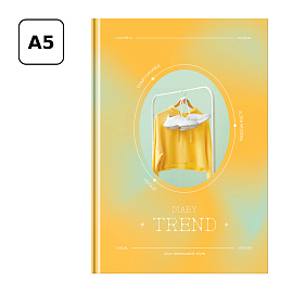 Ежедневник недатированный А5, 160л., 7БЦ, BG "Trend", матовая ламинация фото Ежедневник недатированный А5, 160л., 7БЦ, BG "Trend", матовая ламинация
