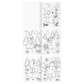 Раскраска А4, 16 стр., ТРИ СОВЫ "Любимая раскраска