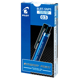 Ручка гелевая автоматическая Pilot BLRT-SNP5 Synergy Point синяя (толщина линии 0.25 мм)
