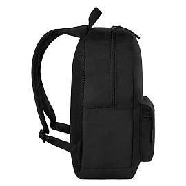 Рюкзак HEIKKI ENERGETIC (ХЕЙКИ) универсальный, эргономичный, "Strips", черный, 43х30х16 см, 273860