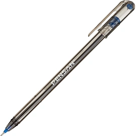 Ручка шариковая неавтоматическая Pensan My Tech синяя (толщина линии 0.35 мм)