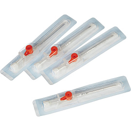 Катетер периферический KDM с дополнительным портом 14G (2.1 х 45 мм, 50 штук в упаковке)