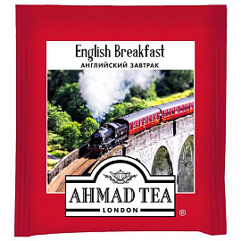 Чай черный Ahmad Tea English Breakfast 100 пакетиков фото Чай черный Ahmad Tea English Breakfast 100 пакетиков