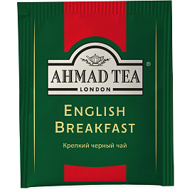 Чай черный Ahmad Tea English Breakfast 100 пакетиков фото Чай черный Ahmad Tea English Breakfast 100 пакетиков