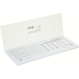 Планинг недатированный Attache картон 295х100 мм 56 листов с рисунком