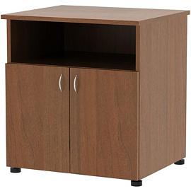 Тумба Этюд для оргтехники (орех, 700x600x750 мм)