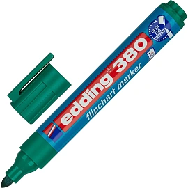 Набор маркеров для бумаги для флипчартов Edding E-380/4s 4 цвета (толщина линии 1,5-3 мм) круглый наконечник