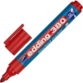 Набор маркеров для бумаги для флипчартов Edding E-380/4s 4 цвета (толщина линии 1,5-3 мм) круглый наконечник