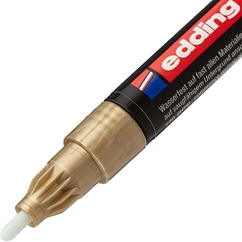 Маркер промышленный лаковый Edding E-791/53 золотистый 1-2 мм