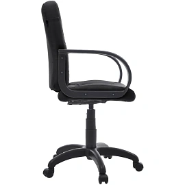 Кресло для руководителя Черри чёрное (экокожа, пластик)