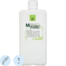 Дезинфицирующее средство Миродез Универ 1,0 л (концентрат)