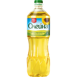 Масло Олейна подсолнечное рафинированное 1 л