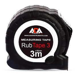 Рулетка ADA RubTape 3 3м x 16мм с фиксатором (А00155)