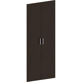 Дверь Комус Мебель Сатурн-Д венге (794x16x1916 мм, 2 штуки в упаковке)