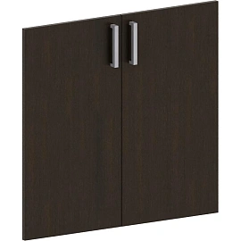Дверь Комус Мебель Сатурн-Д венге (794x16x764 мм, 2 штуки в упаковке)
