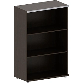 Стеллаж для документов Комус Мебель Сатурн-Д (венге, 802x420x1232 мм)