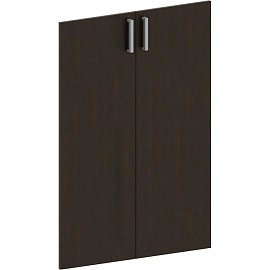 Дверь Комус Мебель Сатурн-Д венге (794x16x1148 мм, 2 штуки в упаковке)