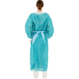 Фартук хирургический Гекса нестерильный размер 48-58 110 см (10 штук в упаковке)