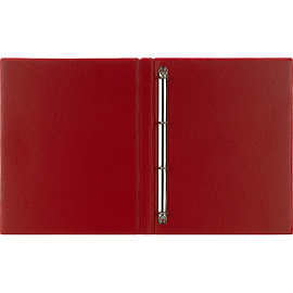 Папка на 4-х кольцах Bantex (Attache Selection) A4 25 мм красная до 110 листов