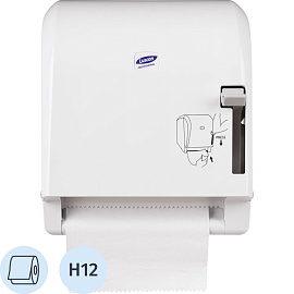 Диспенсер для полотенец рулонный Luscan Professional H12 белый