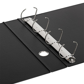 Папка на 4-х кольцах Bantex (Attache Selection) коллекция Strong A4 50 мм черная до 300 листов