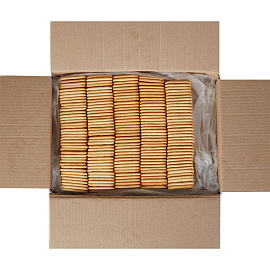 Печенье затяжное Любятово Крекер Янтарный с сыром 5.6 кг