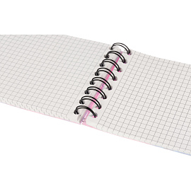 Блокнот Attache Selection Space Galaxy А6 120 листов белый в клетку на спирали (102х154 мм)