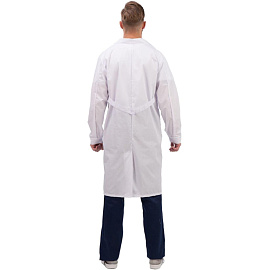 Халат медицинский мужской м04-ХЛ белый (размер 64-66, рост 182-188)