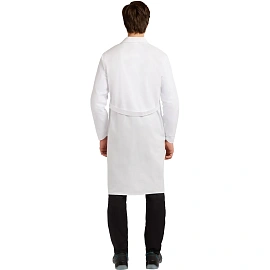 Халат рабочий у02-ХЛ мужской белый (размер 64-66, рост 170-176)
