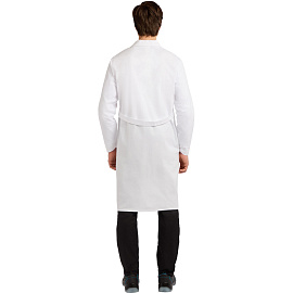 Халат рабочий у02-ХЛ мужской белый (размер 68-70, рост 170-176)