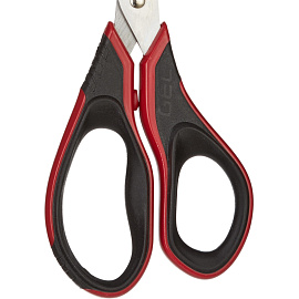Ножницы 210 мм Maped Advanced Soft Gel с пластиковыми симметричными ручками черного/красного цвета 499210