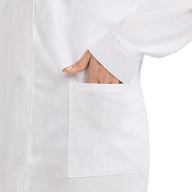 Халат рабочий у02-ХЛ женский белый (размер 40-42, рост 170-176)