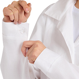 Халат рабочий у02-ХЛ женский белый (размер 64-66, рост 170-176)