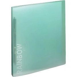 Скоросшиватель пластиковый с пружинным механизмом Attache Rainbow Style А4 до 150 листов зеленый (толщина обложки 0.45 мм)