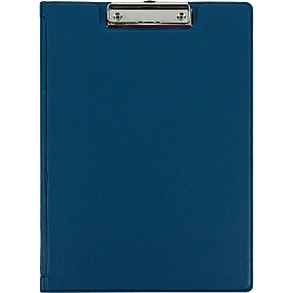 Папка-планшет с крышкой Bantex (Attache Selection) A4 синяя из картона