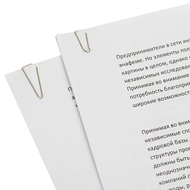 Скрепки канцелярские 25 мм Attache металлические никелированные (100 штук в упаковке)