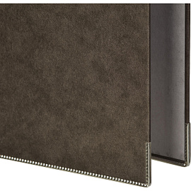 Папка-регистратор Attache ПБП1 75 мм чёрная бумага с защитным уголком