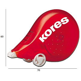 Корректирующая лента Kores Скутер 4.2 мм x 8 м морозостойкая