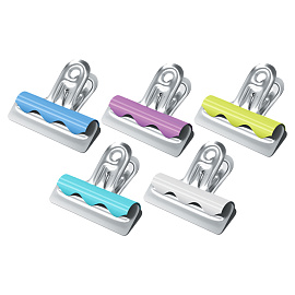 Зажимы-бульдоги для бумаг 25мм, Berlingo, 10шт. цветные, картонная коробка