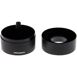 Скрепочница магнитная OfficeSpace, без скрепок, черная, картонная коробка фото Скрепочница магнитная OfficeSpace, без скрепок, черная, картонная коробка